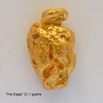 "The Eagle" Natural Gold Nugget