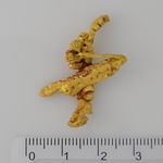 The `Alien` Gold Crystal cluster