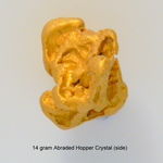 natural gold nugget gold crystal cluster